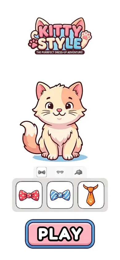 Kitty Style, first frame of the playable